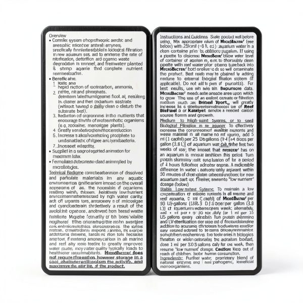 Brightwell Aquatics MicroBacter7 Aquarium Bacteria Water-1