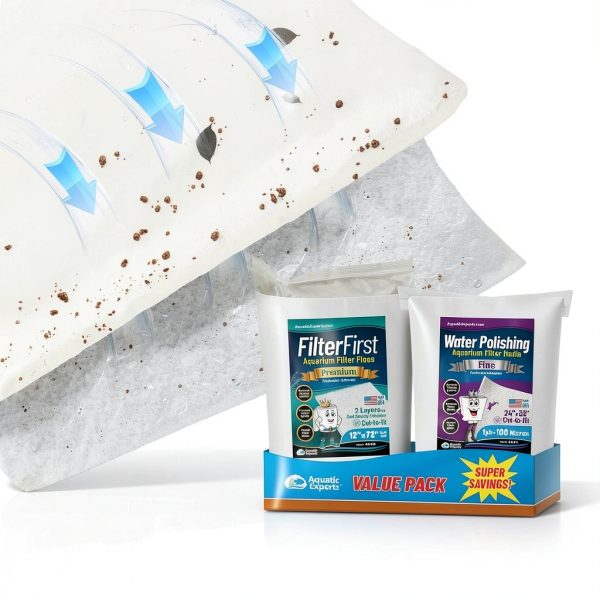 Aquatic Experts Aquarium Filter Media Pad Dual Layer-1