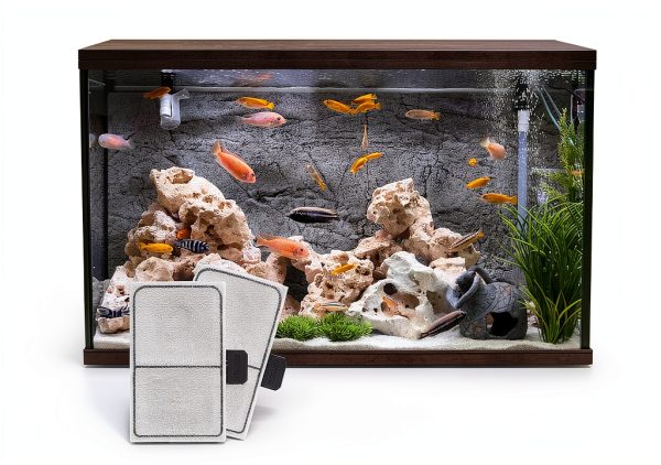 HiTauing Aquarium Filter Cartridges Cotton Carbon-5