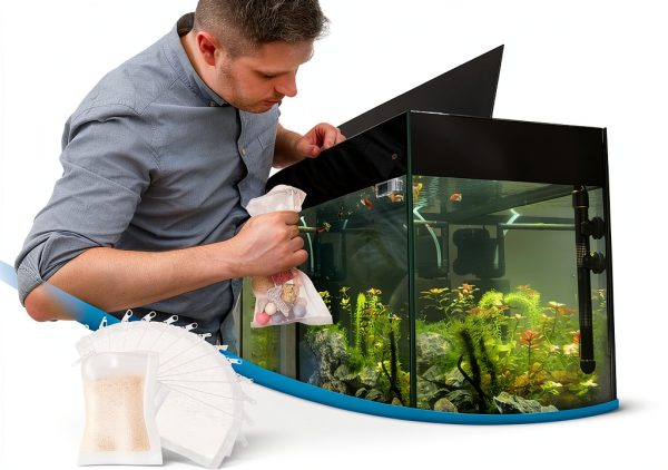 Geiserailie Aquarium Filter Media Bags Fine Mesh Zipper-3