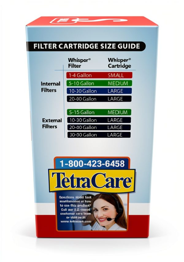 Tetra Aquarium Carbon Filter Replacement Crystal Clear Water-7