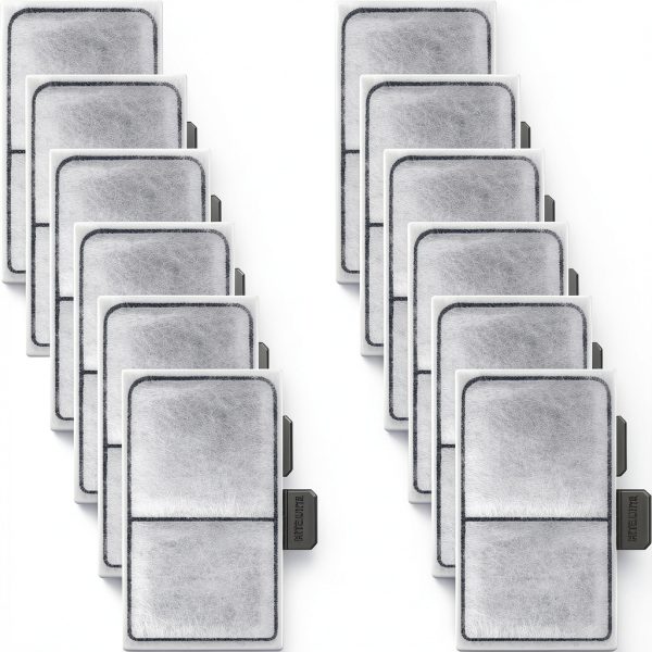 HiTauing Aquarium Filter Cartridges Cotton Carbon-0