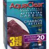 Hagen AquaClear 20 Carbon Filter Inserts 3 Count Pack-0