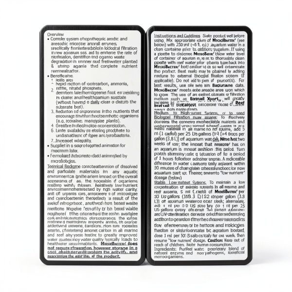 Brightwell Aquatics MicroBacter7 Aquarium Bacteria Water-1