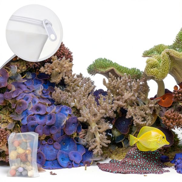 Geiserailie Aquarium Filter Media Bags Fine Mesh Zipper-4