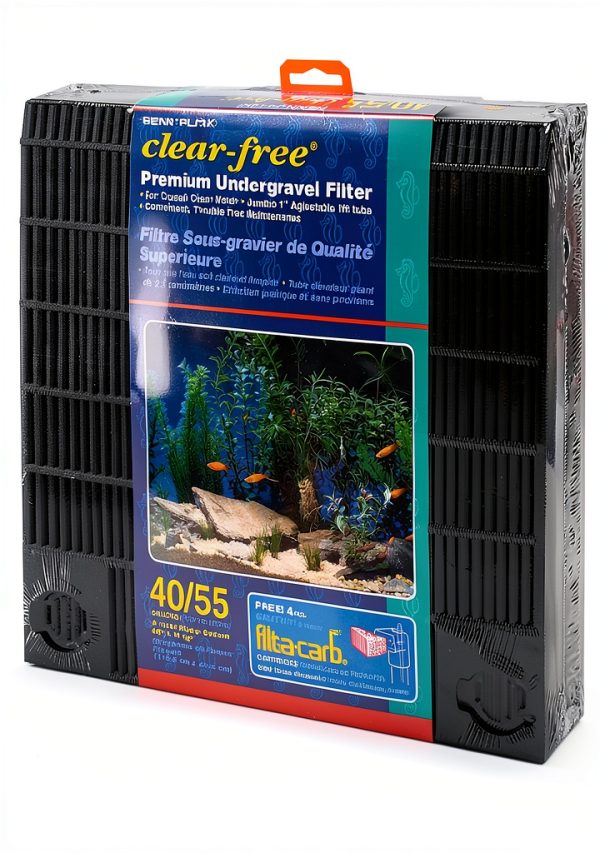 Penn Plax Aquarium Filter Under Gravel Biological Chemical-1