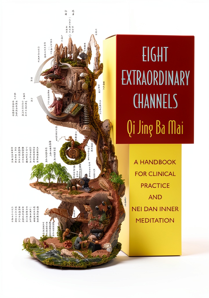 Acupuncture eBook open on a tablet showing detailed illustrations