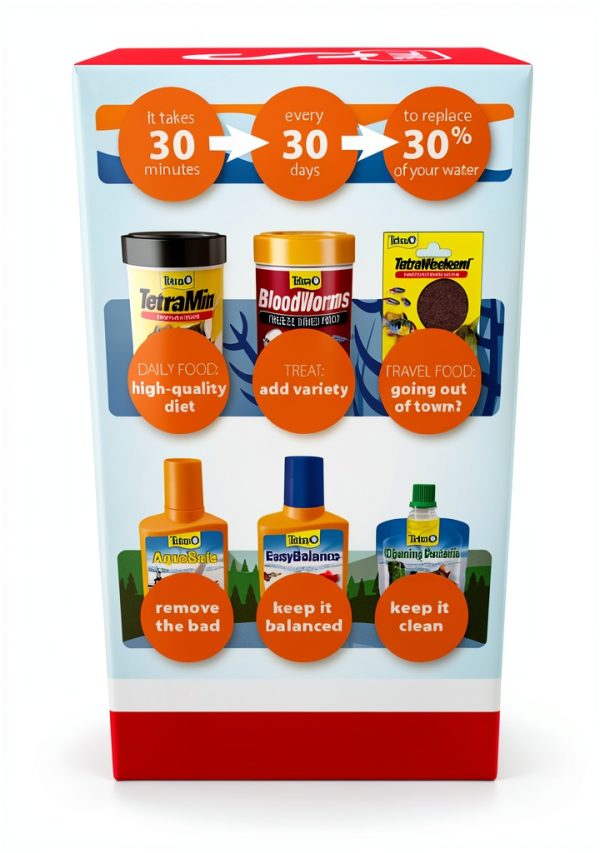 Tetra Aquarium Carbon Filter Replacement Crystal Clear Water-2