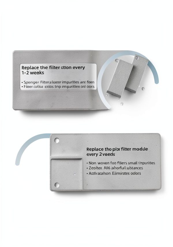 URUQ Aquarium Filter Cartridge Replacement Cotton Modules-3