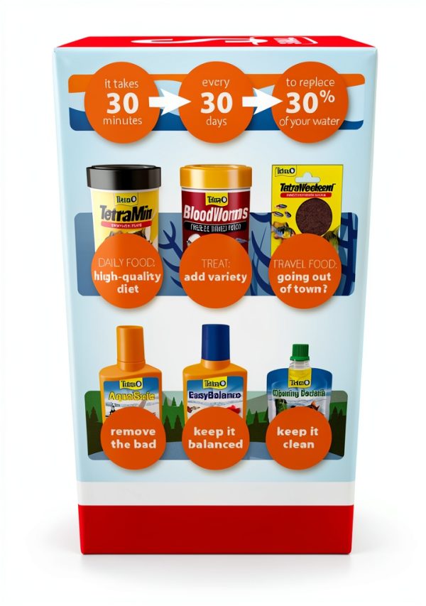 Tetra Aquarium Carbon Filter Replacement Crystal Clear Water-6