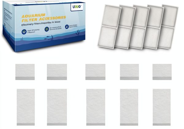 URUQ Aquarium Filter Cartridge Replacement Cotton Modules-0