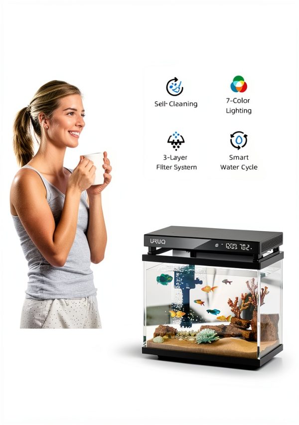 URUQ Aquarium Filter Cartridge Replacement Cotton Modules-5