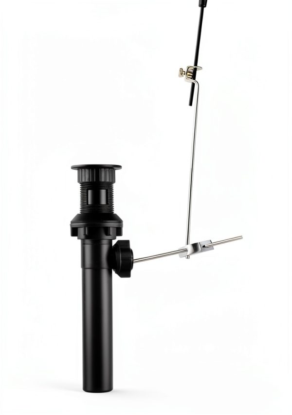 Bathroom Sink Drain with Lift Rod Oil Rubbed Bronze ARCORA Vessel Sink-3