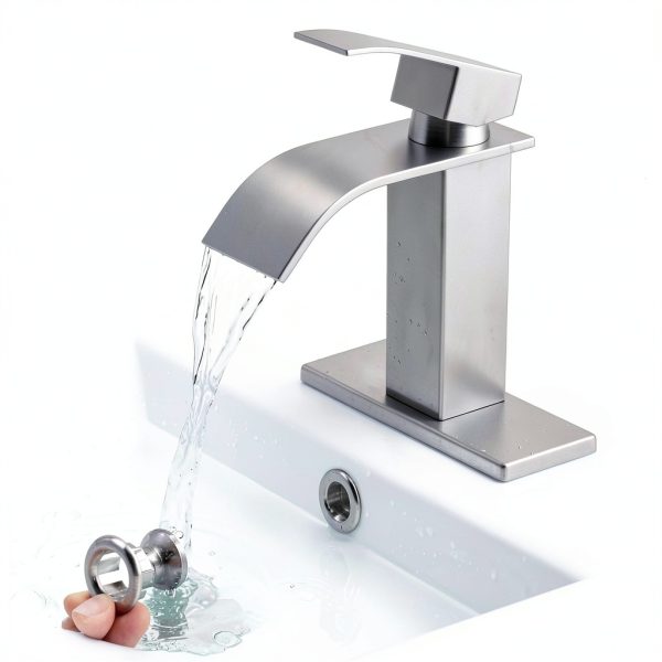 Sink Overflow Ring Brushed Nickel: ARCORA 2 Pack Bathroom Kitchen Sink Basin Trim Overflow Cover Hole Insert Cap-4